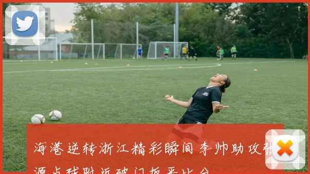 海港逆转浙江精彩瞬间李帅助攻张源点球附近破门扳平比分