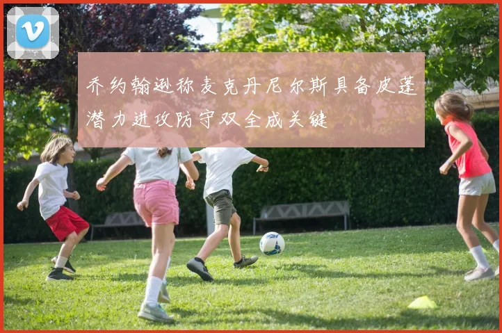 乔约翰逊称麦克丹尼尔斯具备皮蓬潜力进攻防守双全成关键