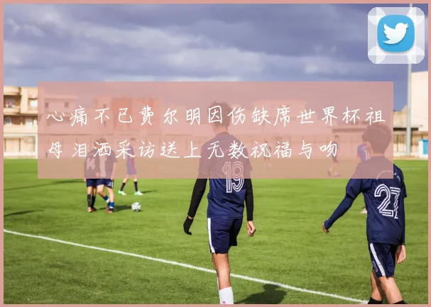 心痛不已费尔明因伤缺席世界杯祖母泪洒采访送上无数祝福与吻